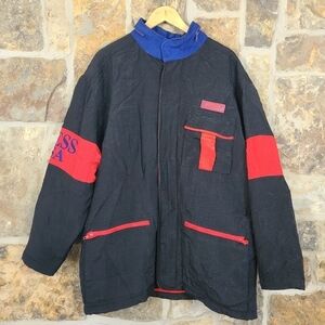 Guess L LARGE 90s Vintage Y2K Jacket Coat